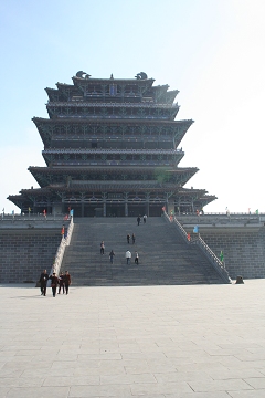 鸛鵲楼全景